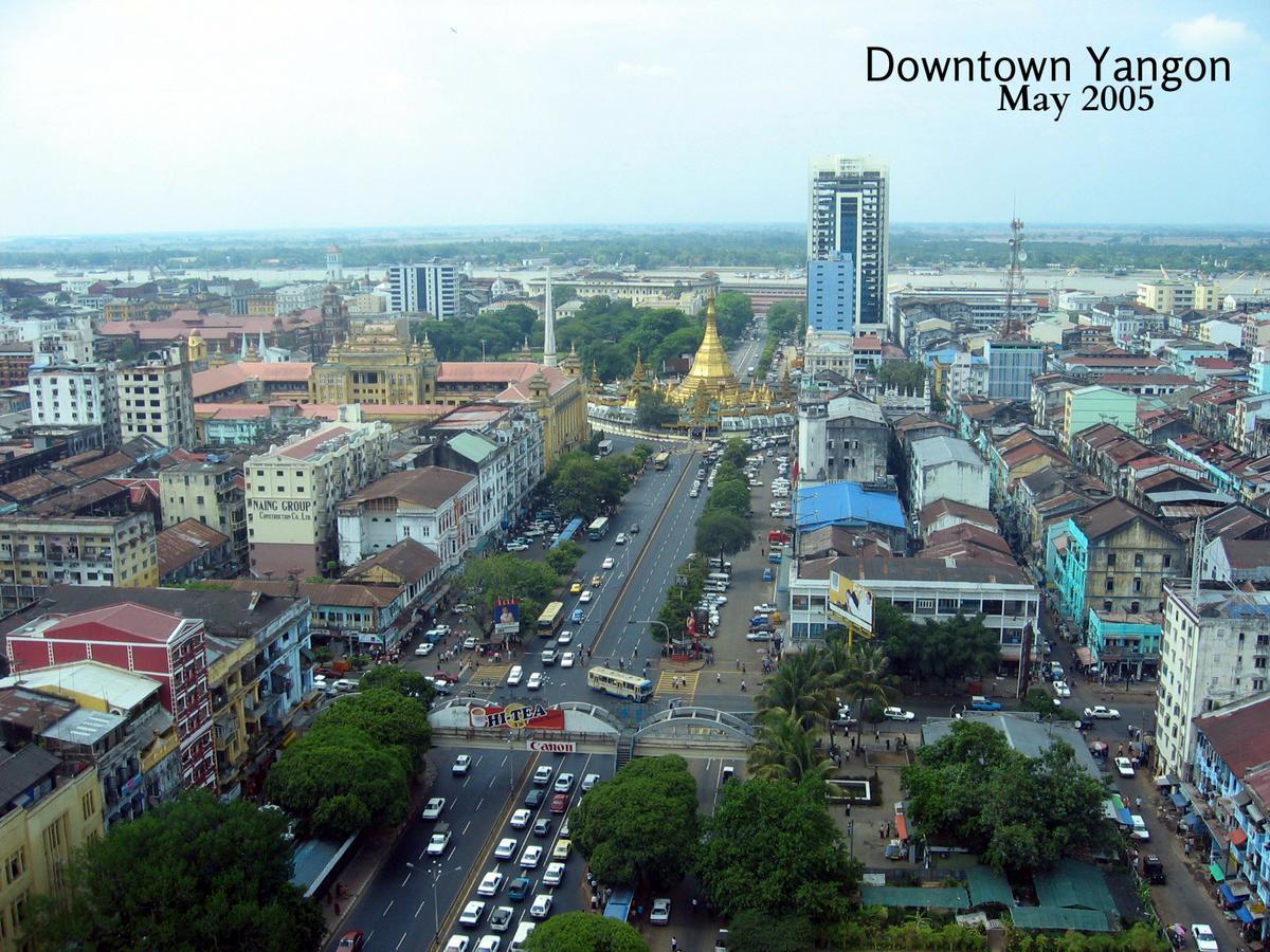 May Shan Hotel Янгон Екстер'єр фото